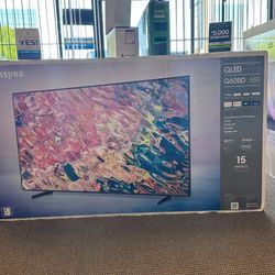 65 Samsung QLED Q60B 4K HDR Smart Tv