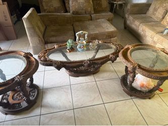 set de 3 mesas para sala