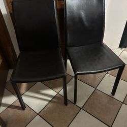 2 World Market Dining Chairs In Espresso Pick Up Only Deltona 