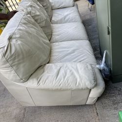 Leather Couch Needs To Go ASAP. 
