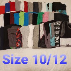 Boys shirts size 10/12