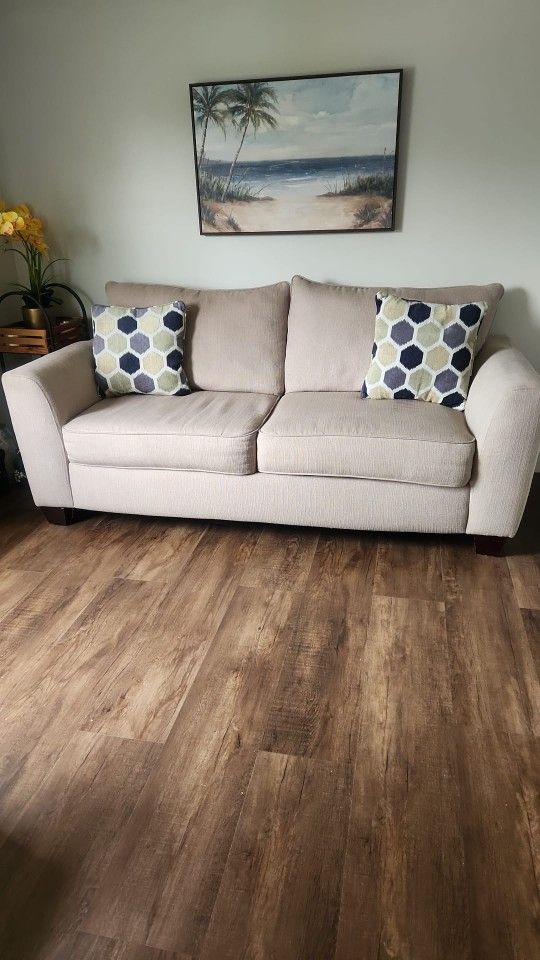 Beige Sofa Bed