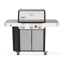 Genesis S-335 3-Burner Propane Gas Grill in Stainless
