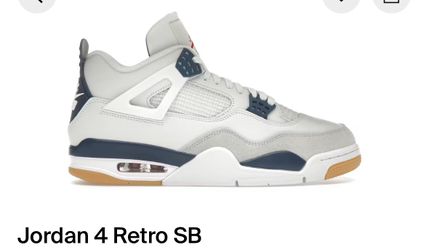 Nike SB Jordan 4 Navy