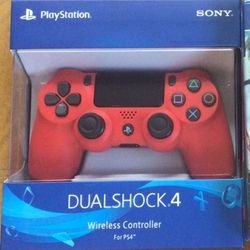 Brand New Sealed Ps4 Controller Magma Red