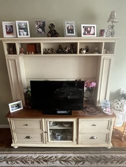 Television Stand with Cabinets