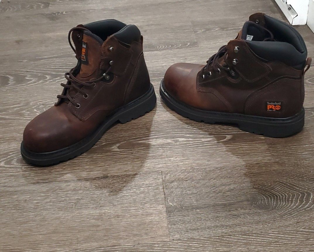 Timberland pro Steel Toe Boot Brown Size 9m