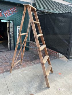 Vintage Wood Ladder