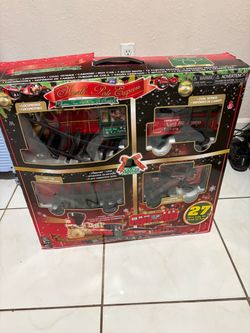 North Pole Express Christmas Train Set 27 Piece