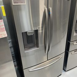 Samsung Stainless Steel 27 Cu. Ft. 3-Door French Door Refrigerator 