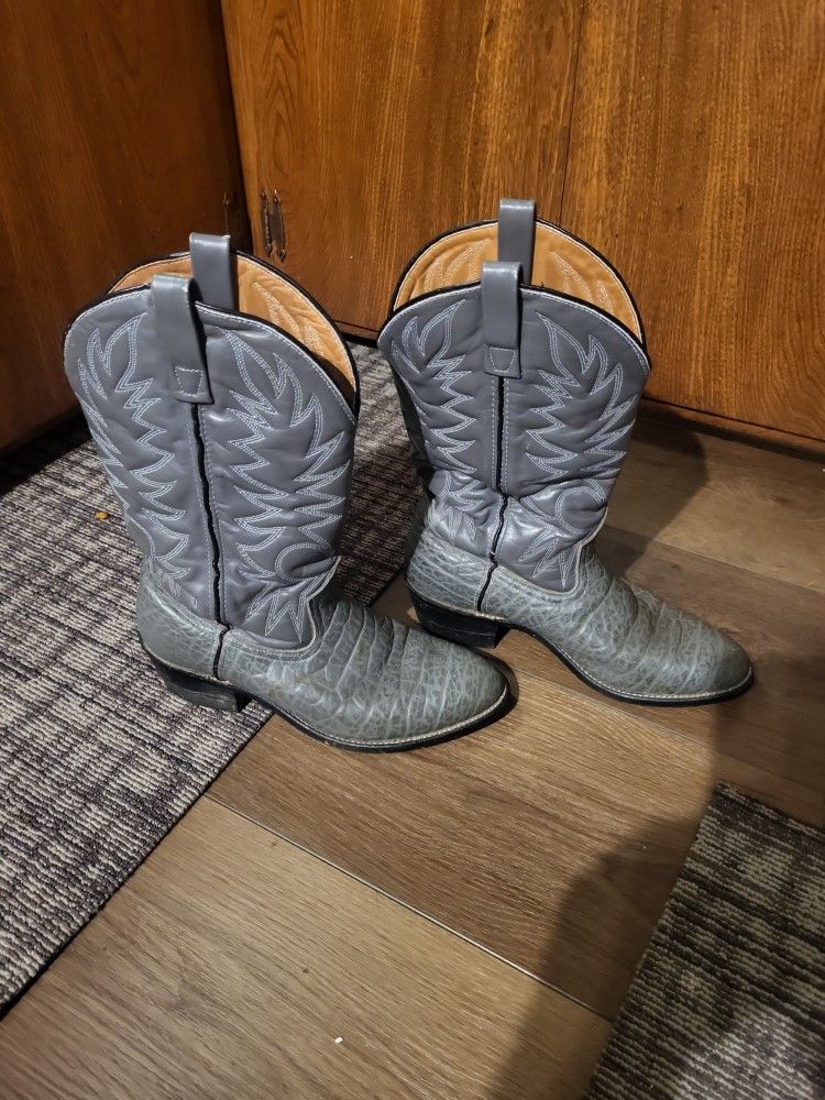 Used Red Wings Alligator Cowboy Boots