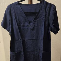 Scrub Set, Navy, Small, Unbranded