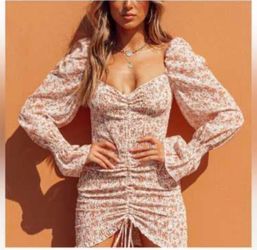 Floral dress sizes S