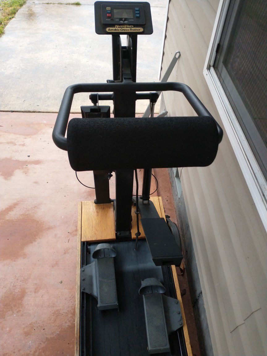 NordicTrack cross trainer stair stepper treadmill and cross-country ski