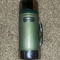 Vintage Aladdin STANLEY Thermos Wide Mouth USA A-1350B 24 oz Green Clean