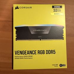 New Corsair DDR5 RGB Ram 32GB