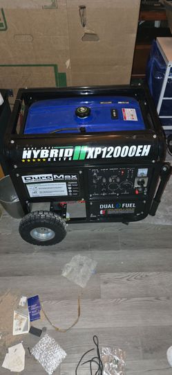 DuroMax hybrid dual fuel generator