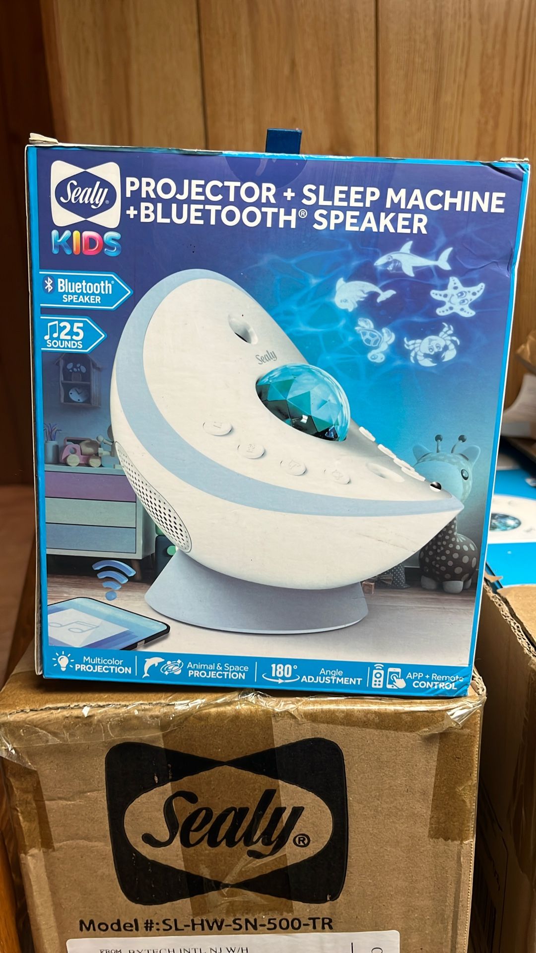 Seadly Projector + Sleep Machine + Bluetooth Speaker