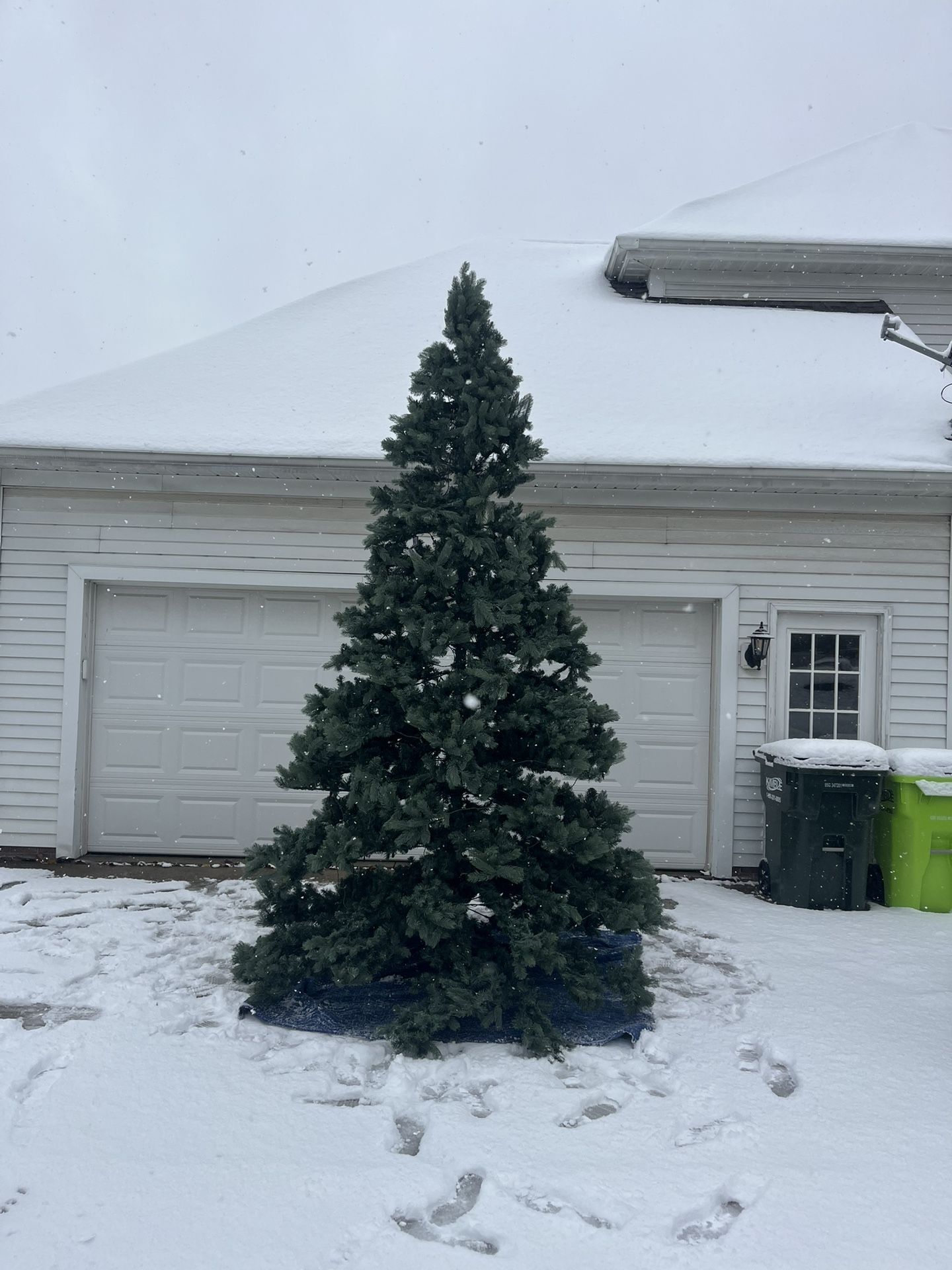 12 Foot Christmas Tree (2 Storage Bags Included)