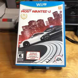 Nintendo WiiU - Need For Speed Most Wanted