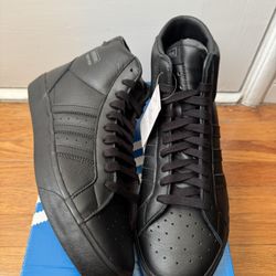 Size 10 - Adidas Basket Profi Hightop Black