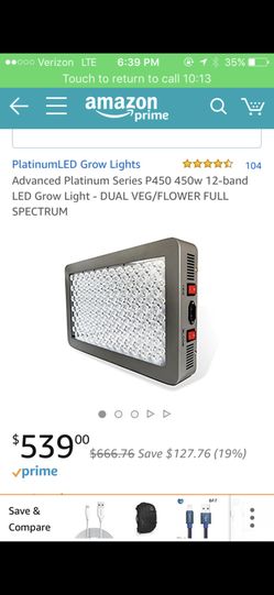 platinum led grow light