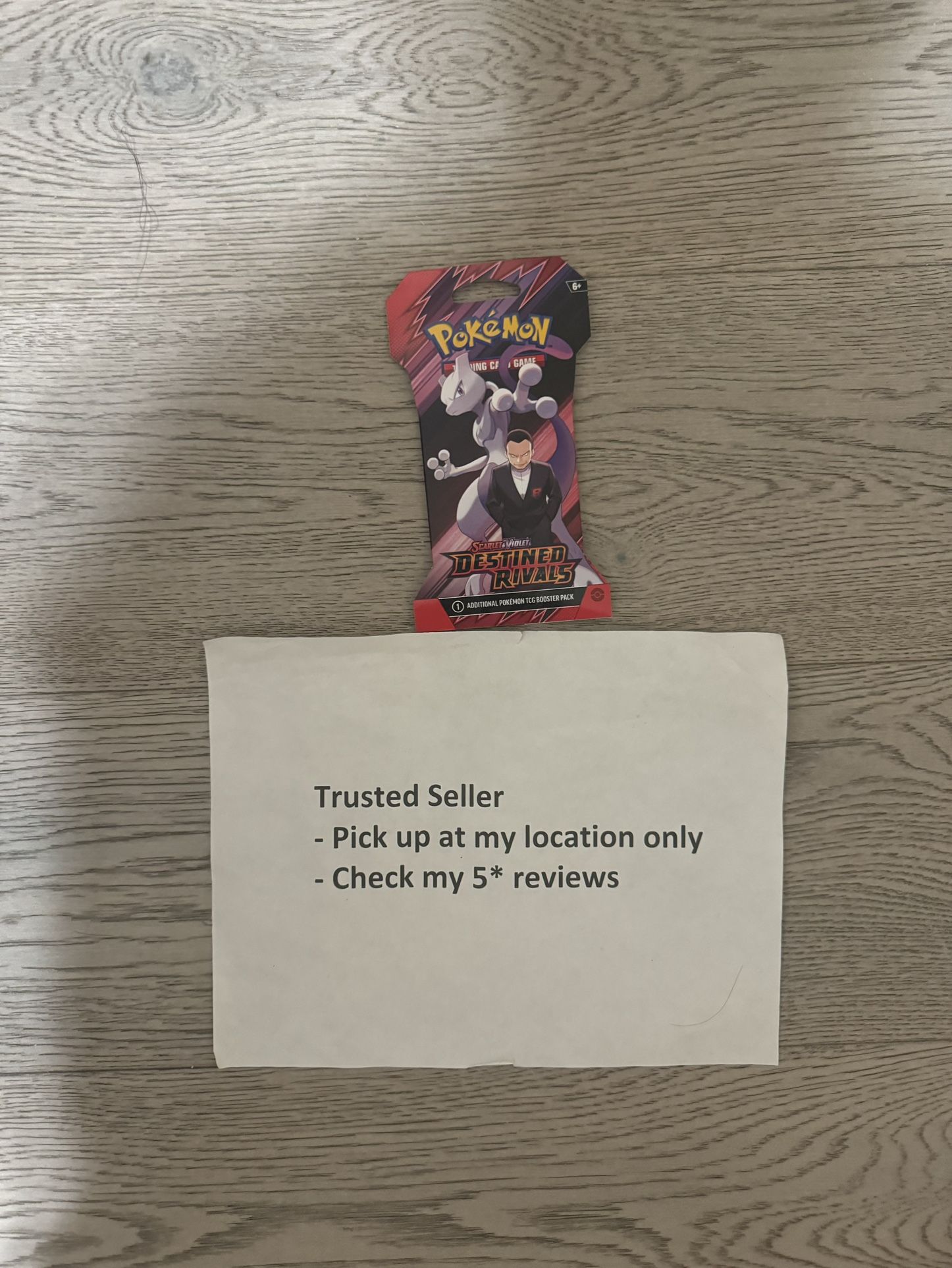 Pokémon Pokemon TCG Destined Rivals Sleeved Booster Pack