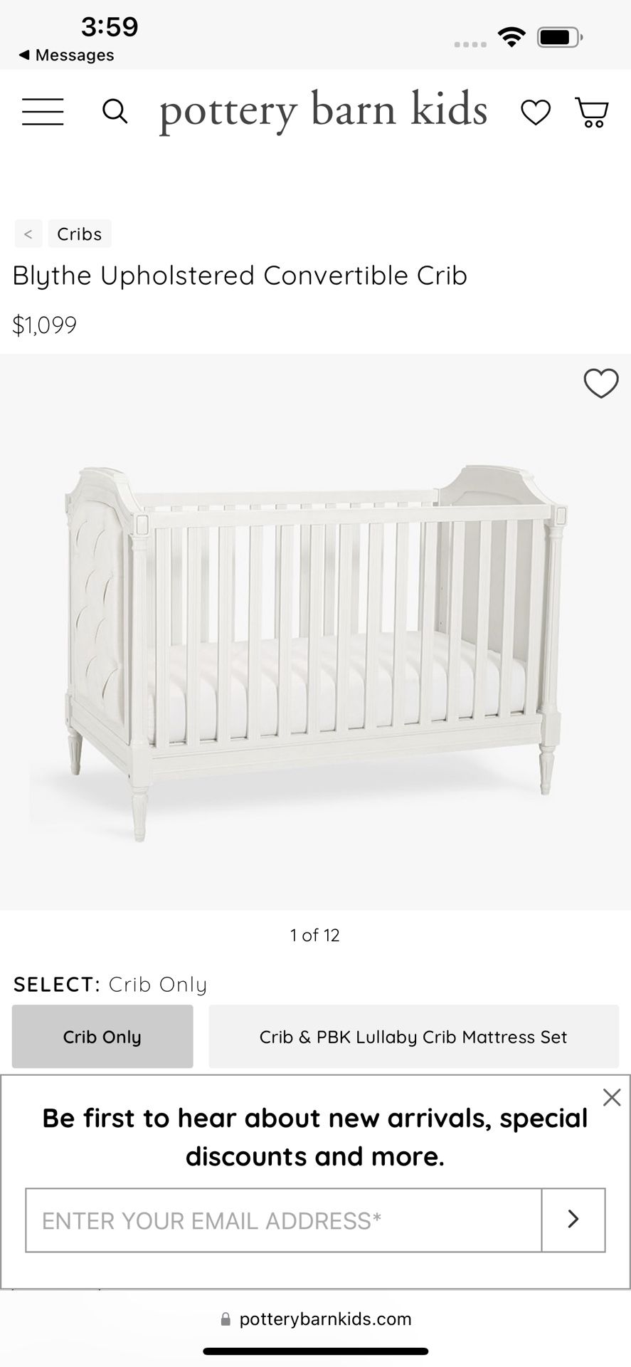 Baby Bed Crib