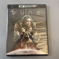 brand new sealed 4k blu ray dune bluray 