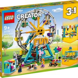 LEGO 31119 Creator 3 in 1 Ferris Wheel Amusement Park Ride - New Sealed
