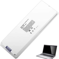 TREE.NB A1185 Battery Compatible with Apple MacBook 13" A1181 X451 MA566 MA561 MA254 MB402 Ma254b/a Mb062x/a, Color White