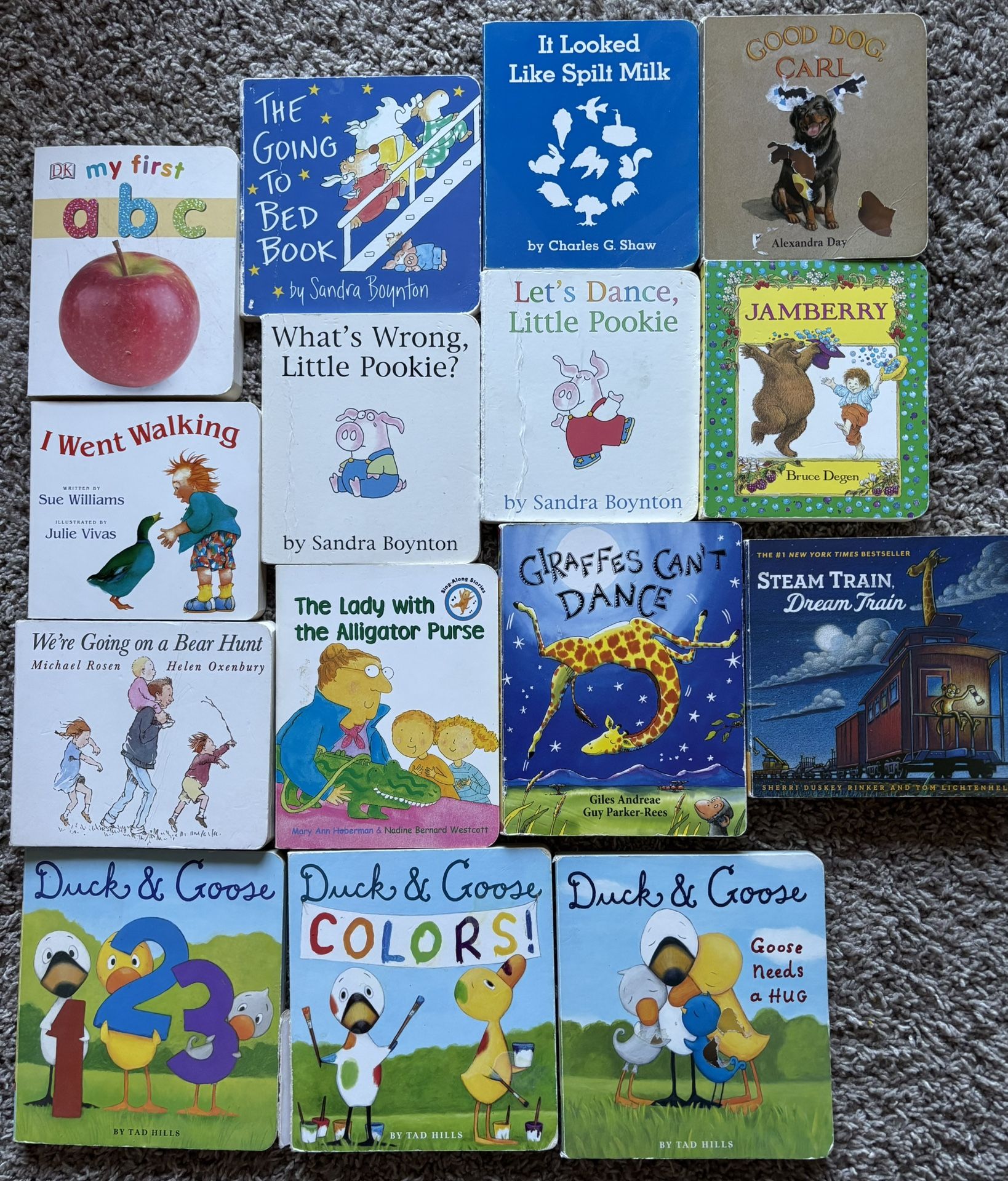 Little kid Hard Board Books