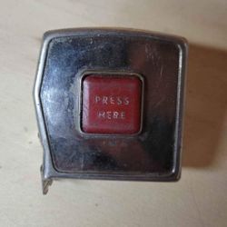 Vintage Belt Clip Measuring Tape