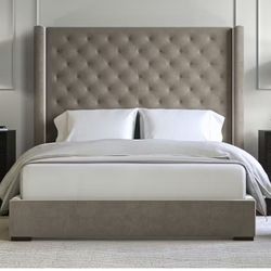 Saatva (Amalfi) Taupe King Bed (in box 📦) ❤️