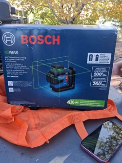 Bosch GLL300-42GL 360° Three-Plane Laser Level
