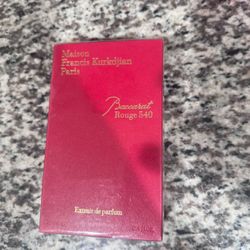 Baccarat Cologne
