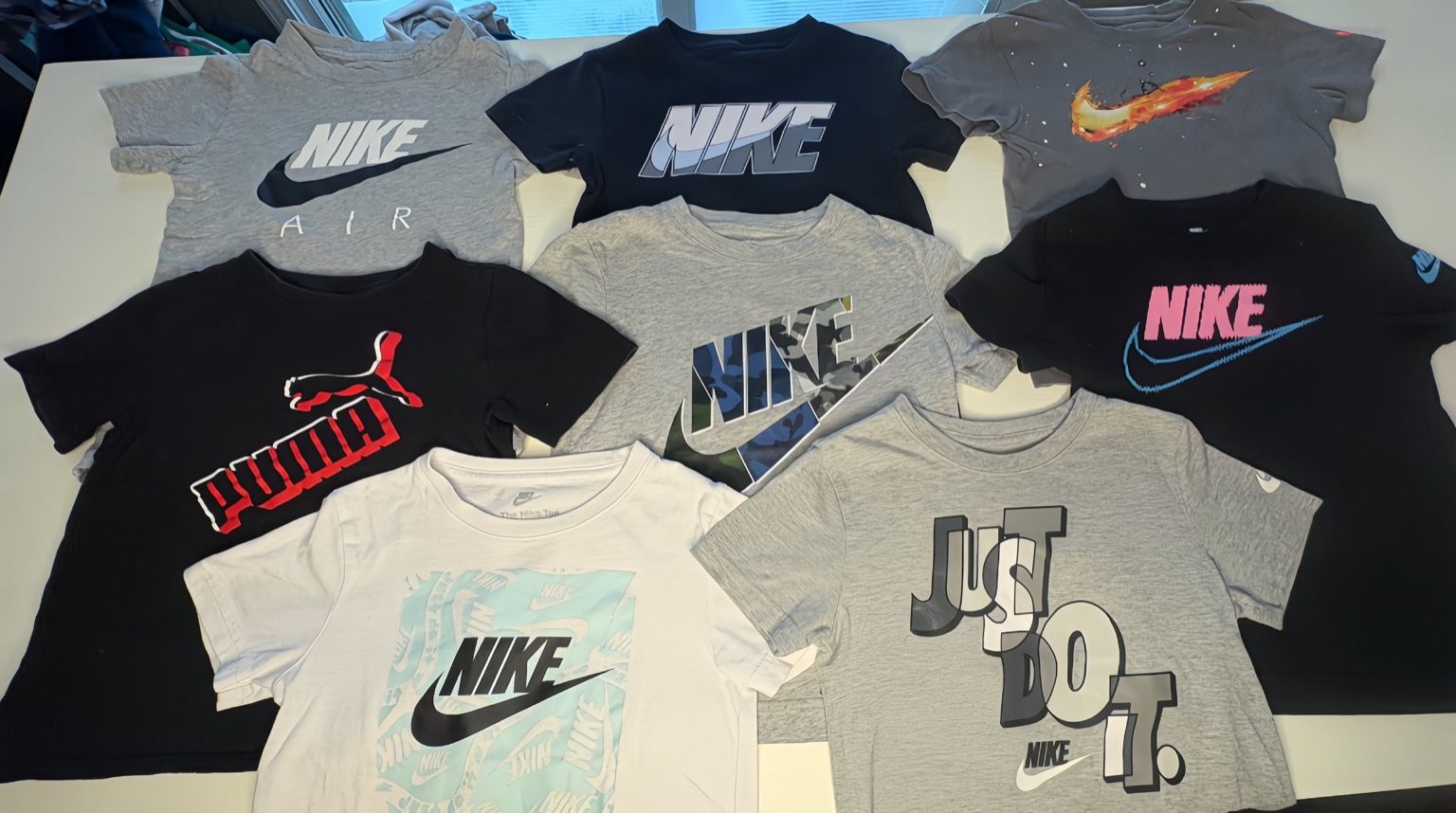 Boys Nike Tshirt Bundle Size 5/6