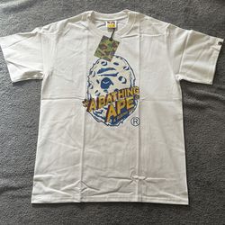 Bape "A Bathing Ape" Blue Bag & Tags to shirt
