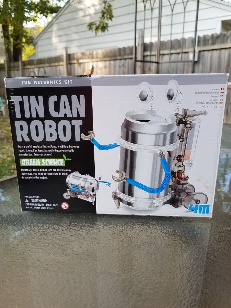 Tin Can robot kit