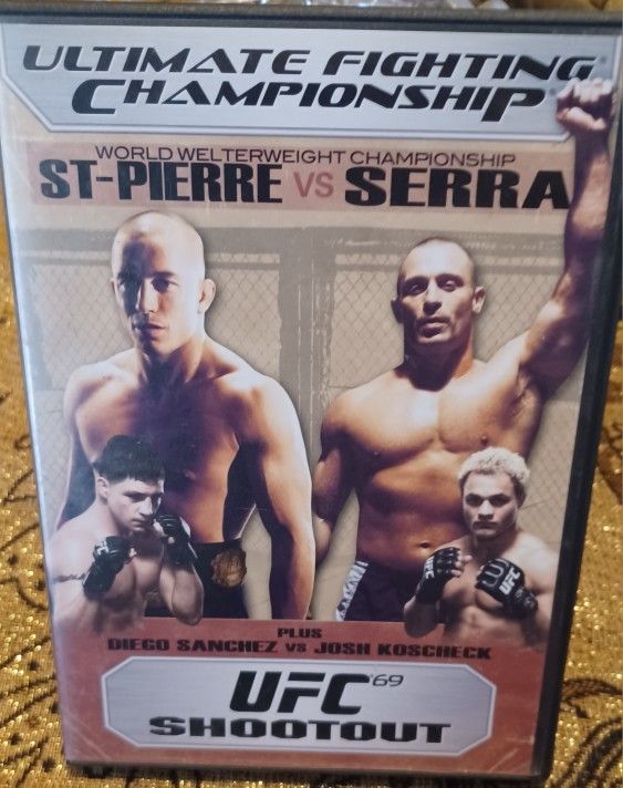 Ufc 69 Shootout Mma DVD Movie Show Event Serra St Pierre
