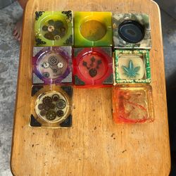 Square Cool Ashtrays