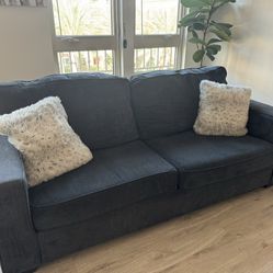 MODERN COUCH WITH LOVE SEAT SET Willing To Negotiate!!