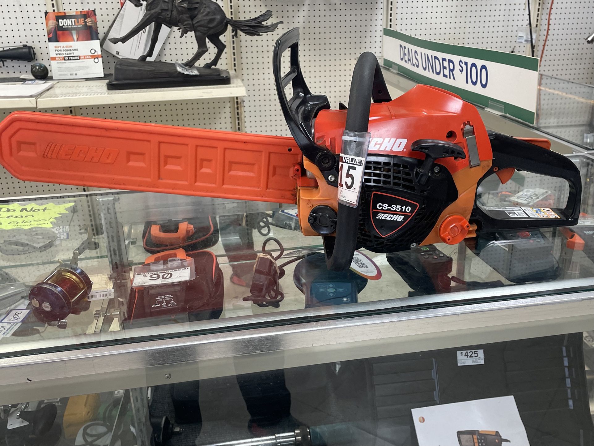 Echo Gas Chain Saw With Case For Bar Cs-3510