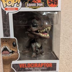 Jurassic Park Velociraptor Funko Pop NIB