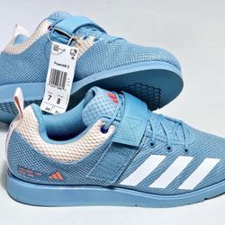 MEN'S SIZE 7 / WOMEN'S SIZE 8: ADIDAS POWERLIFT 5 TRAINERS!!