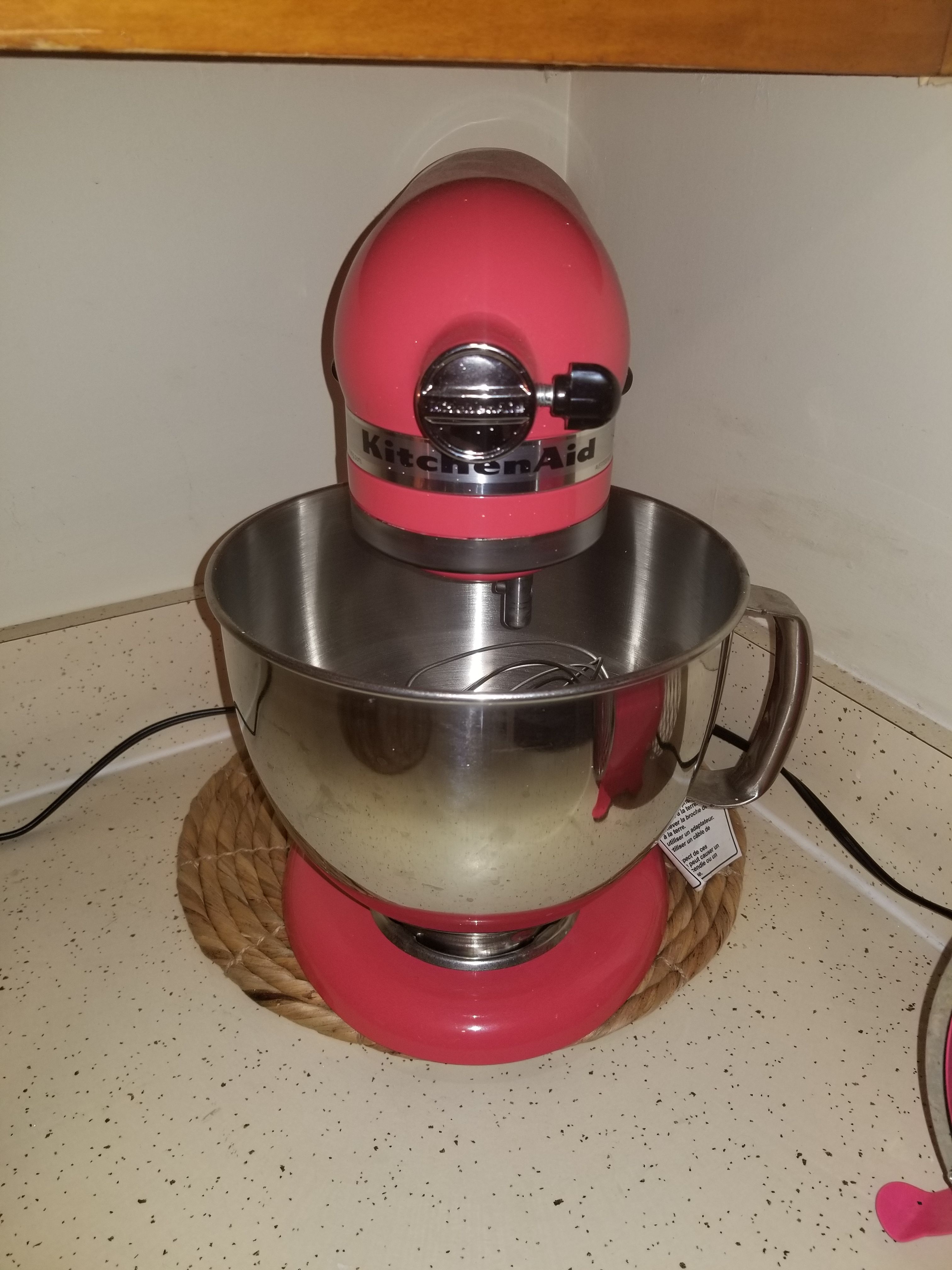 Kitchenaid mixer watermelon in color