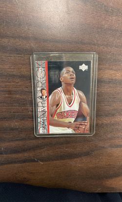 Allen Iverson Upper Deck From Way Downtown Card # 350