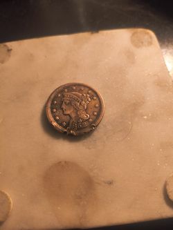 1852 Large Liberty Cent 