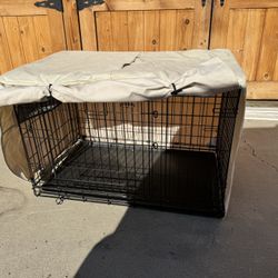 Small Dog Crate with Cover