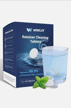 Retainer cleaning tablets